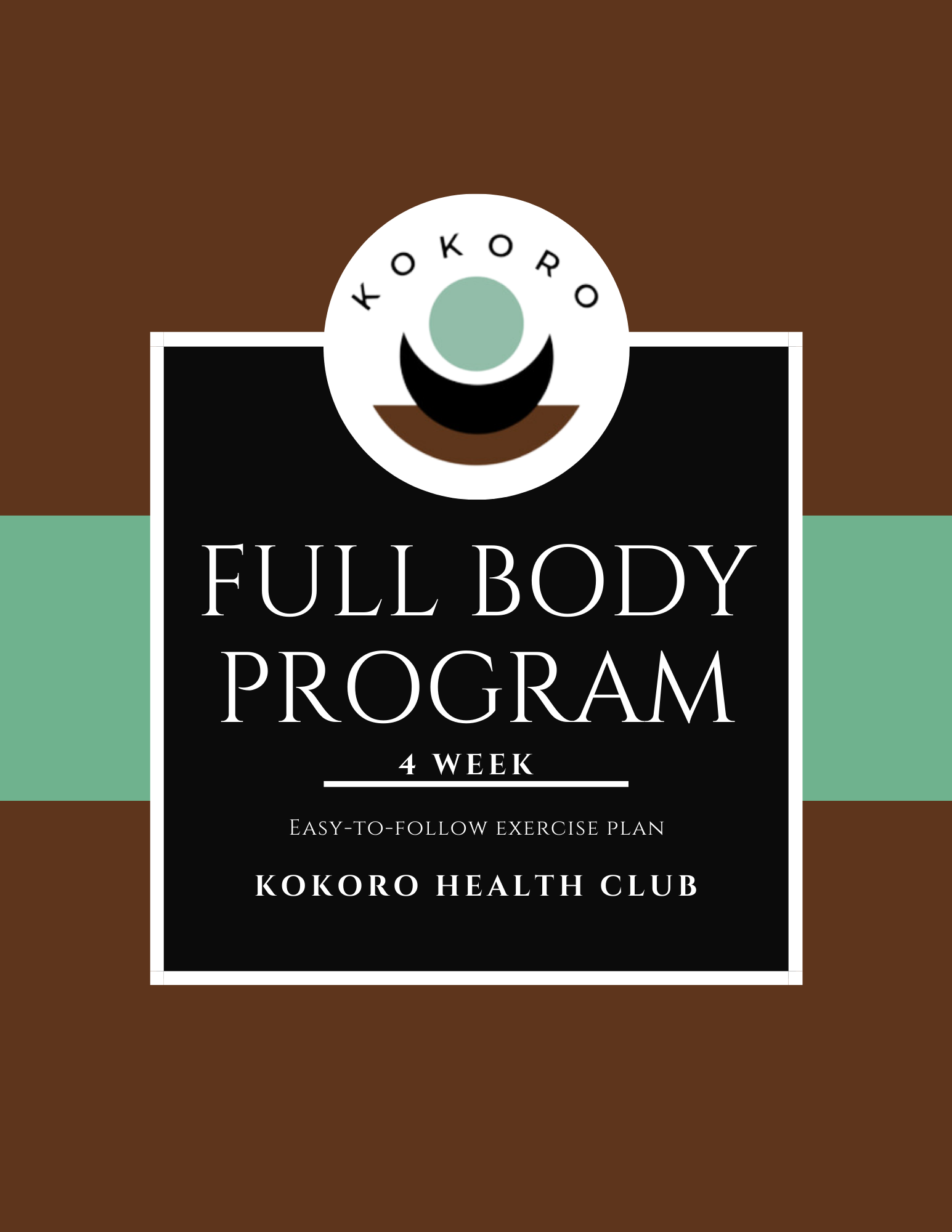 4 day full body program outlet